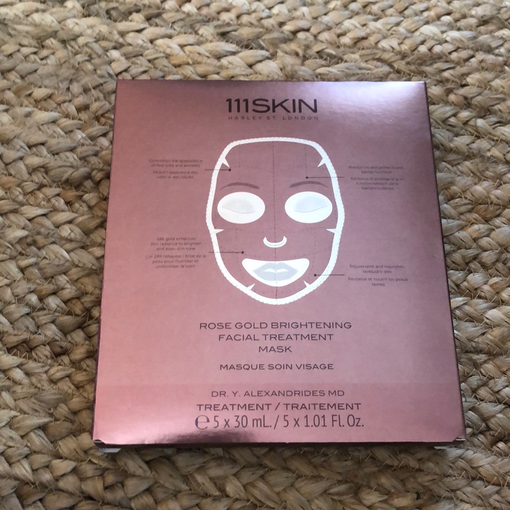 111SKIN Rose Gold Face Masks